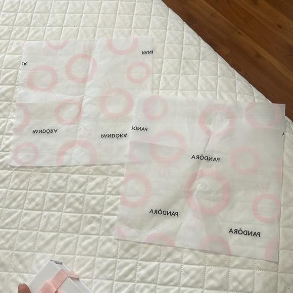 PANDORA gift box authentic box genuine brand elegant white extra large box 5 pcs - Picture 4 of 14